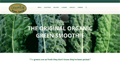 Desktop Screenshot of greenfixsmoothie.com